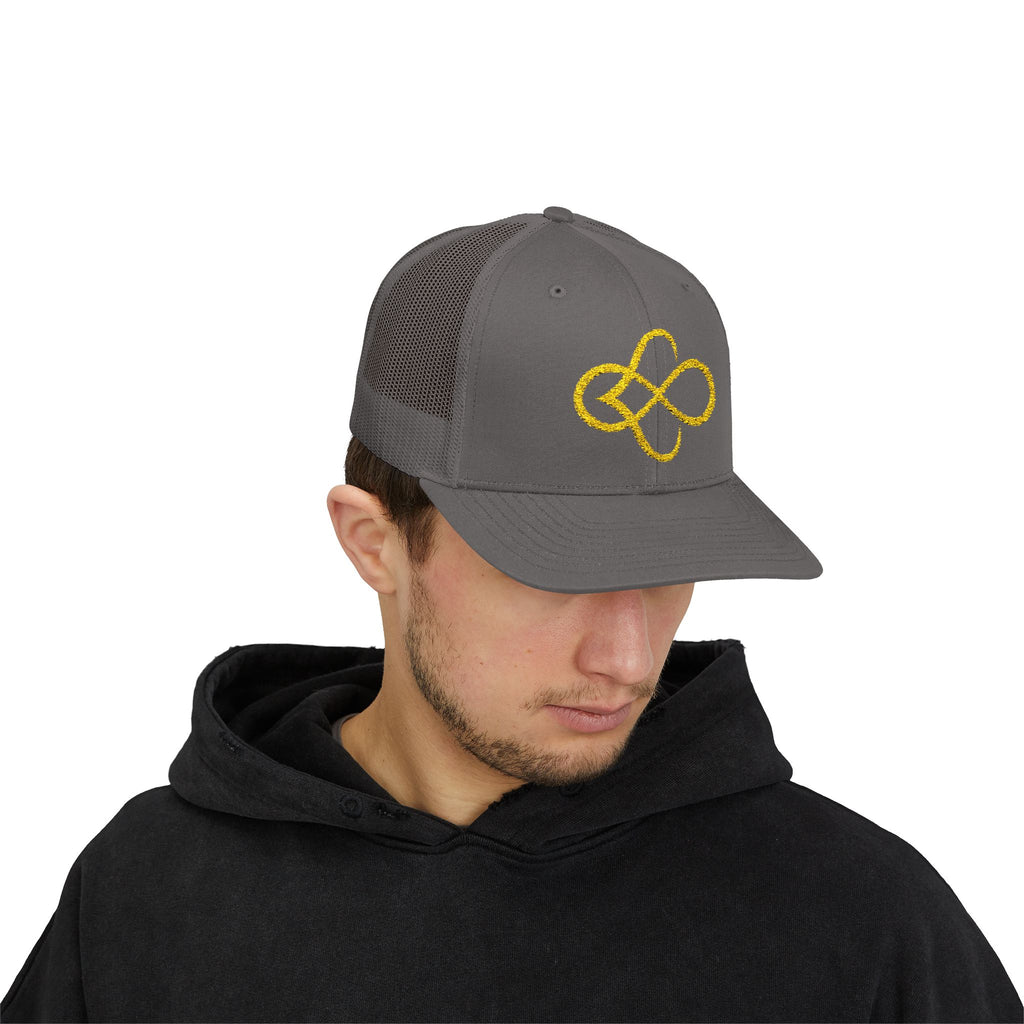 Eternal Heart Infinity Logo Snapback Trucker Cap