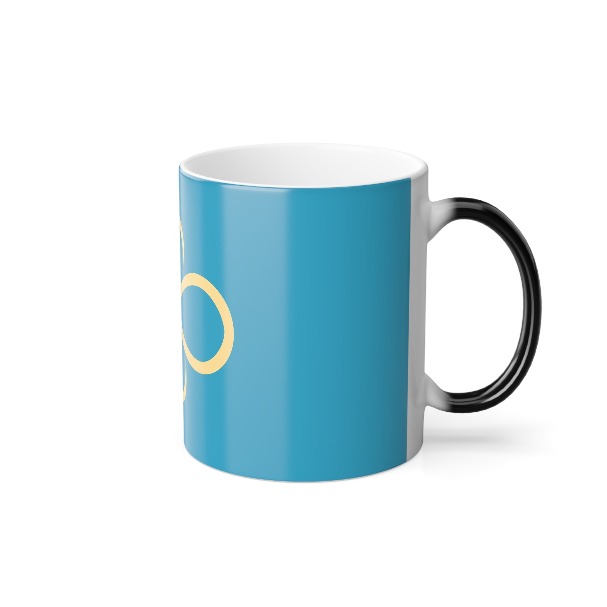 Blue Color-Morphing Eternal Heart Mug — 11 oz