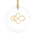Eternal Heart Infinity Logo Holiday Tree Decoration