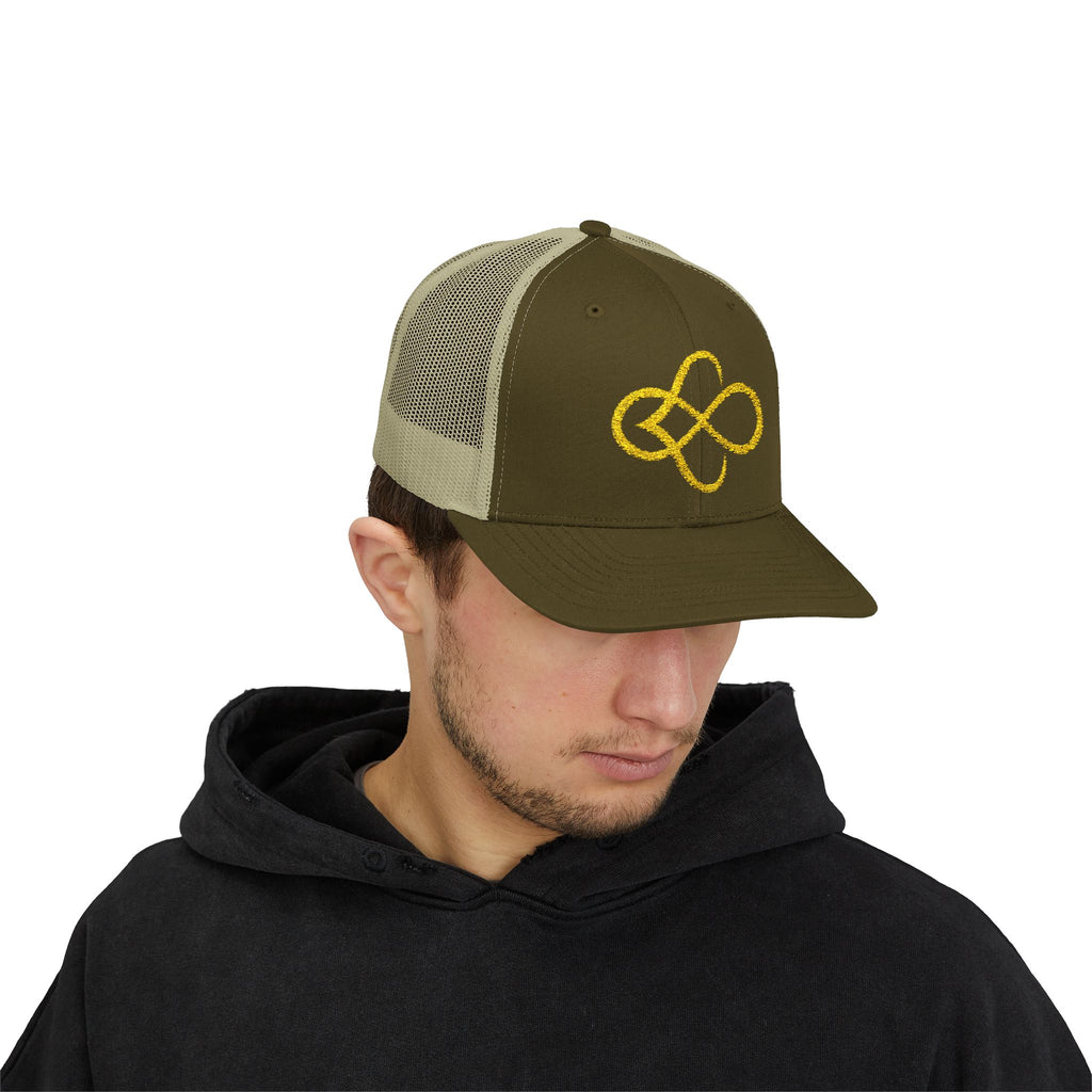 Eternal Heart Infinity Logo Snapback Trucker Cap